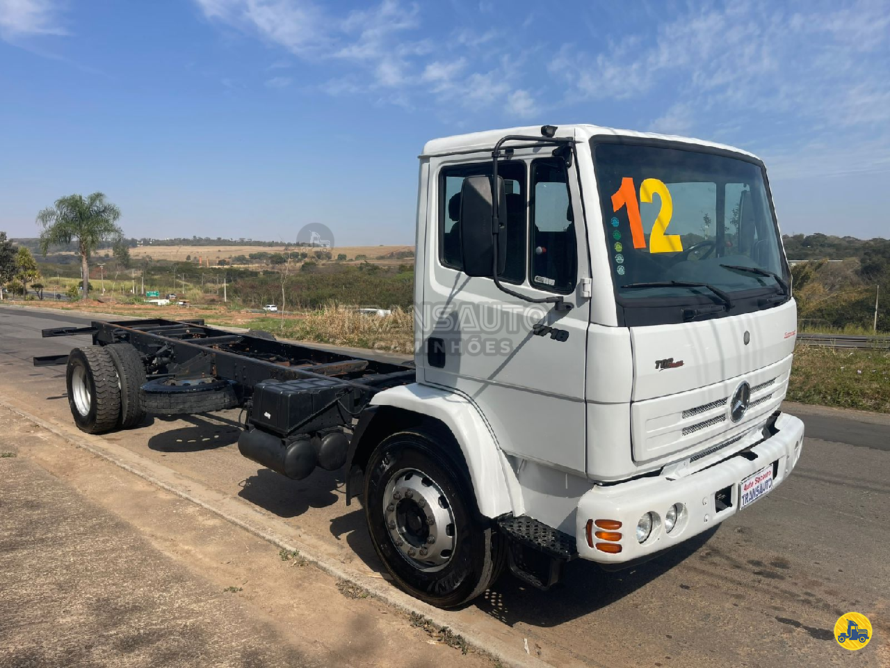 CAMINHAO MERCEDES-BENZ MB 1718 Munck Toco 4x2 Transauto Caminhões CAMPINAS SÃO PAULO SP